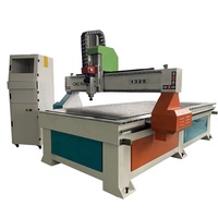 Offre Spéciale 1325 3 axes 3D travail du bois CNC routeur Syntec Richauto système de contrôle pour graver coupe acrylique avec moteur pompe à engrenages