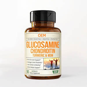 Glucosamina Condroitina MSM Suplemento para la salud articular Cápsulas de vitamina C para soporte inmune-OEM disponible Soporte para articulaciones óseas 90 - Product Image 5