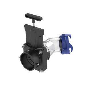 Rinceur de réservoir de camping-car à rinçage inversé à 45 degrés avec vanne à opercule - Product Image 4