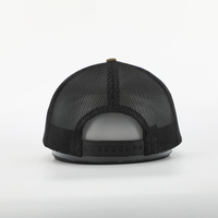 Casquettes de chapeau, 5 panneaux, Logo brodé 3D, personnalisé, haute qualité, pour camionneur en maille