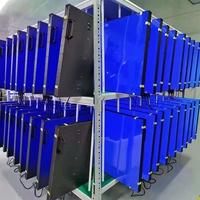 Panel dinding video oled 2x2, bingkai sistem cctv dalam ruangan 46 49 55 inci 3x3 4K