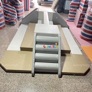 Château gonflable blanc, équipement de sécurité, aire de jeux souple, <span class=keywords><strong>parc</strong></span> de divertissement pour enfants - Product Image 3