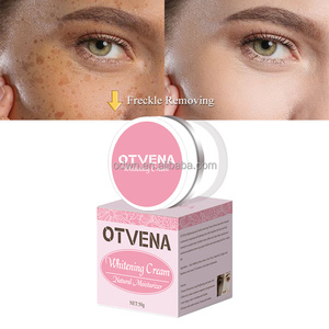 OTVENA 비건 유기농 천연 성분 다크 스팟 주근깨 제거 미백 및 브라이트닝 톤업 크림