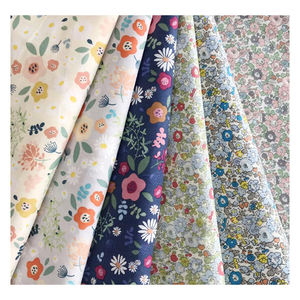 <span class=keywords><strong>Tela</strong></span> de sarga estampada con pintura, tejido 100% poliéster para el hogar, con <span class=keywords><strong>flores</strong></span>, venta al por mayor, proveedor de China - Product Image 6