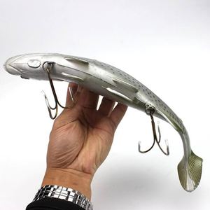 Échantillons gratuits 30CM 135G Leurre de pêche de grande taille surdimensionné simulant un poisson, leurres de pêche en eau profonde, appâts artificiels souples, leurre de pêche <span class=keywords><strong>La</strong></span> Peche - Product Image 4