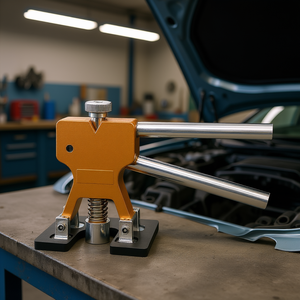 Martillo deslizante Golden Lifter con barra en T para reparación de abolladuras sin pintura, herramienta de construcción metálica con sistema de medición 2D para reparación de daños por granizo en carrocerías de automóviles - Product Image 2