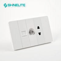 Interrupteur électrique sans cadre standard américain 1 gang 1 voie