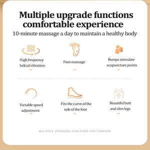 Máquina de Masaje de Tejido Profundo con Ajuste de Velocidad <span class=keywords><strong>Variable</strong></span>, Espiral para la Salud, Circulación de Qi y Sangre, Masajeador de Pies - Product Image 5