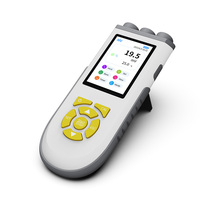 Testeur de qualité de l'eau portable multi-paramètres pH/ORP avec écran LCD, batterie au lithium, précision 0,002 pH, en plastique, OEM/ODM pour les eaux usées