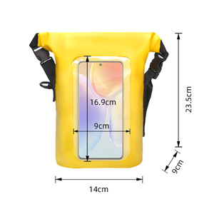 กระเป๋ากันน้ำแฟชั่นสำหรับใส่โทรศัพท์มือถือในสวนน้ำกระเป๋าเก็บของ2.5L ชายหาดกระเป๋าใส่โทรศัพท์มือถือกันน้ำได้ทุกวันสำหรับว่ายน้ำ - Product Image 3