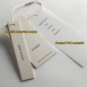 Tùy chỉnh sang trọng tông Bông tai treo <span class=keywords><strong>tag</strong></span> tái chế giấy kraft giấy treo <span class=keywords><strong>tag</strong></span> thẻ kinh doanh với logo tùy chỉnh - Product Image 3