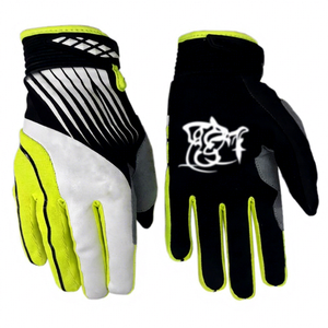 Gants de moto en cuir imperméables et respirants au design populaire pour le motocross, le VTT et les sports de cross-country - Product Image 1
