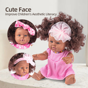 Renacer Munecas Reborn Poupee Noire, Boneca Negra Poupee Reborn Munegra Bebe Reborn, Boneca Reborn Poupee Africafro - Product Image 4