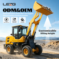Promotion : Chargeuse sur pneus chinoise personnalisable, résistante aux intempéries, hydraulique, pour petites travaux de construction et de chargement agricole