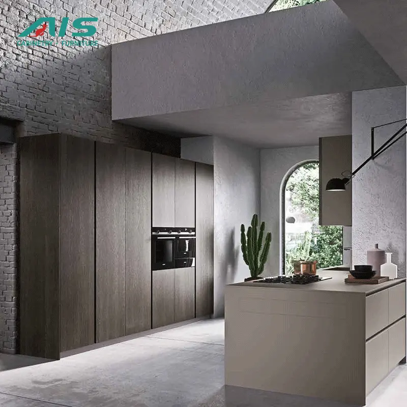 Cao cấp phong cách Châu Âu Modular tủ bếp nhỏ tùy chỉnh cho bán tủ Tủ được thiết kế cho nhà bếp nhỏ