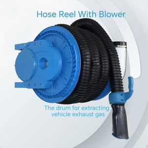 Fengshen معدات السيارات دليل الربيع موتور المنفاخ مركبة العادم نظام استخراج المرآب - Product Image 1