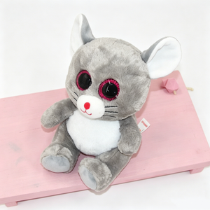 Peluche de ratón personalizado, ratón de peluche gris, ratón de peluche, ratón de juguete de peluche, lindo ratón de peluche, juguete de peluche de ratón - Product Image 3