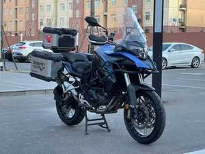 <span class=keywords><strong>Moto</strong></span> d'aventure QJMOTOR SRT500 493cc à double cylindre en parallèle refroidie par liquide - Product Image 2