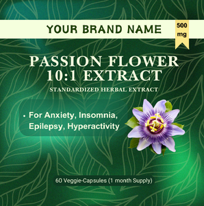 Comprimés d'extrait naturel de fleur de passion soigneusement formulés avec des ingrédients purs à base de plantes pour un usage quotidien d'Inde - Product Image 2