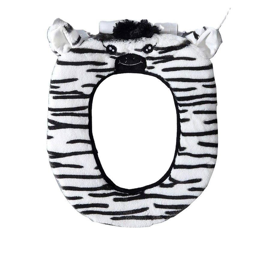 E888 грелка для ванной комнаты, чехлы на сиденья унитаза, милый плюшевый утолщенный мягкий мультяшный коврик для туалета, декоративный коврик, Подарочная подушка для сиденья унитаза