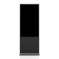 Panneau publicitaire numérique LED tactile sur pied, taille personnalisable, pour centre commercial