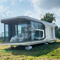 Nouveau résidentiel mobile résidentiel maison intelligente moderne à faible coût Capsule conteneur maison 2 chambres espace Capsule maison