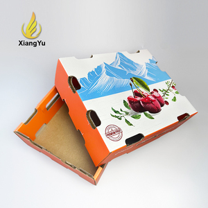 Tùy Chỉnh Anh Đào Bao Bì Carton Hộp Trái Cây Siêu Thị Các Tông Giấy Hiển Thị Hộp Dập Nổi Cho Cửa Hàng Bán Lẻ Rau Hộp - Product Image 4