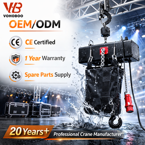 Palans électriques à chaîne W12 de 2 tonnes pour le levage de structures d'éclairage, nouvelle condition pour la vente au détail et les hôtels - Product Image 4