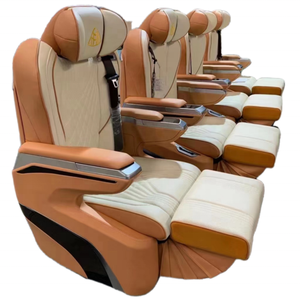 Sièges de voiture en cuir Napa KIMSEY, sièges de voiture modifiés pour la personnalisation des monospaces pour <span class=keywords><strong>Toyota</strong></span> Coaster <span class=keywords><strong>Hiace</strong></span> - Product Image 2