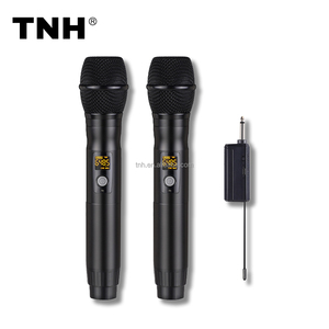 TNH UM-E8 microfono palmare Wireless universale UHF intelligente microfono dinamico Display a LED per conferenze Live Performance - Product Image 1