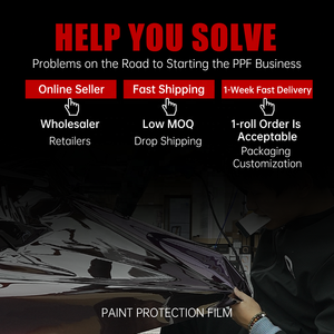 <span class=keywords><strong>Film</strong></span> de protection de peinture (PPF) transparent hydrophobe à base de TPU, anti-rayures, résistant aux UV, effet de perlage d'eau, auto-réparateur, épaisseur 8,5 mil, garantie 8 ans - Product Image 6