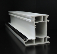 Profil de battant UPVC sans plomb de haute qualité pour divers projets en matière plastique durable