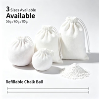 Boule de craie Nuochu avec logo et emballage personnalisés, marque privée, rechargeable, en sachet à cordon, 56 grammes, pour les marques distributeurs