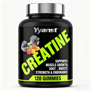 Gomitas de Creatina Monohidrato de Marca Privada, Favorecen el Crecimiento Muscular, Aumentan la Fuerza y la Resistencia - Product Image 1