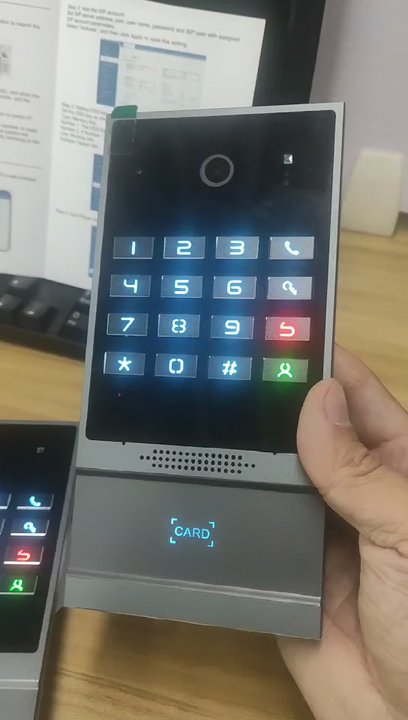 Fanvil I64 SIP-Interphone - Qualité Professionnelle Couleur Noir