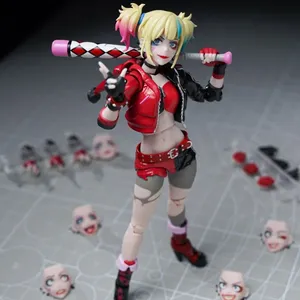 Kaiyodo Revoltech Amazing Yamaguchi Harley Quinn Suicide Squad <span class=keywords><strong>Isekai</strong></span> Ver. - Nouveauté ! Figurine articulée de collection - Product Image 4
