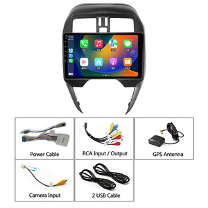 2 DIN 4 Core màn hình cảm ứng 10 inch Car GPS navigation hệ thống đa phương tiện <span class=keywords><strong>Android</strong></span> đài phát thanh Player cho Nissan nắng rhd 2014 - Product Image 2