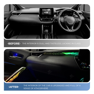 Éclairage intérieur LED pour M8 <span class=keywords><strong>Corolla</strong></span> <span class=keywords><strong>Cross</strong></span>, éclairage dynamique, commande vocale, livraison rapide - Product Image 3