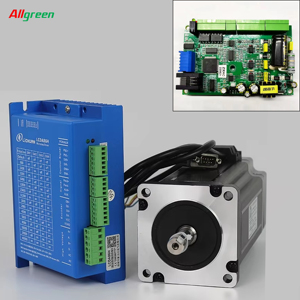 สเต็ปเปอร์มอเตอร์แบบปิดห่วง Nema34 8.5N M 6A ชุดขับ2เฟส LC86H280 + LCDA86H สำหรับเครื่อง CNC - Product Image 1