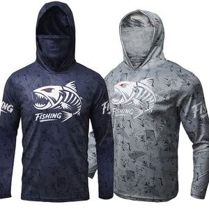 Camisetas de Pesca Personalizadas de Manga Larga, Fabricación Directa de Fábrica, Sublimación Personalizada - Product Image 1