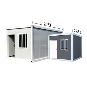 China Wholesale Modular Prefabricated 20ft 30ft 40ft Foldable Prefab Houses Modern Folding Living Module Home Container Houses