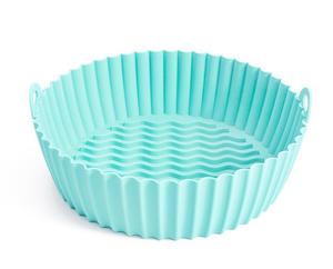 Vente chaude Rond Friteuse À Air Doublure En Silicone Rectangle Cuisine Cuisson Alimentaire Sûr Double Air Friteuse Silicone Doublure Moule Pot - Product Image 3