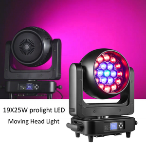 19x25W LED <span class=keywords><strong>Aura</strong></span> Marco Effekt Zoom Wash Moving Head Licht Farbmischung 19x25W RGBW LED DJ Disco Bühnenlicht Pixelsteuerung - Product Image 1