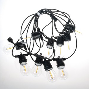 Cross-Border Best-Selling S14 IP65 Waterproof Crystal Outdoor <strong>Garden</strong> Light <strong>String</strong> E27 Bulb US Standard Yard Solar-Powered CE - Product Image 5