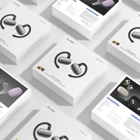 Casque sans fil étanche et à réduction de bruit FITS B t 5.4, écouteurs TWS pour jeux d'entreprise 2025 avec écouteurs intra-auriculaires Hifi