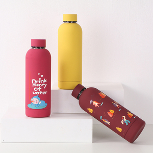 2022 New Design Double Wall 500ml Insulated Vacuum Stainless Steel Tumbler for Outdoor Travel Sport Premium Quality Water <b>Flask</b> - Product Image 4