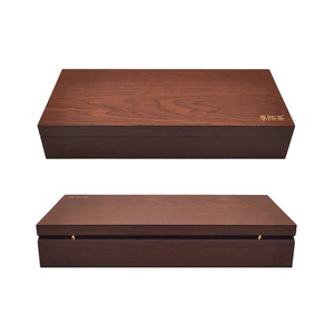 Cajas de madera para té blanco y té Pu'er, cajas de embalaje para té, cajas de regalo, cajas de madera de nogal estilo chino para pasteles de té y té - Product Image 3