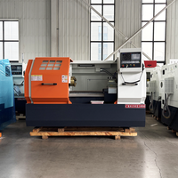   Tour CNC horizontal CK6150, machine CNC robuste avec changement de vitesse 1000 mm