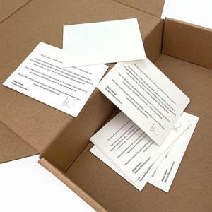 Carta fotografica personalizzata di alto lusso e cura della trama/cambio e carta di ritorno - Product Image 4