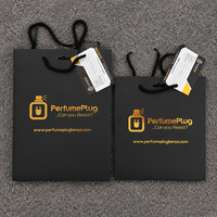 Sacs et boîtes cadeaux en papier recyclé laminé gaufré sur mesure de luxe avec papier couché pour l'emballage de marque